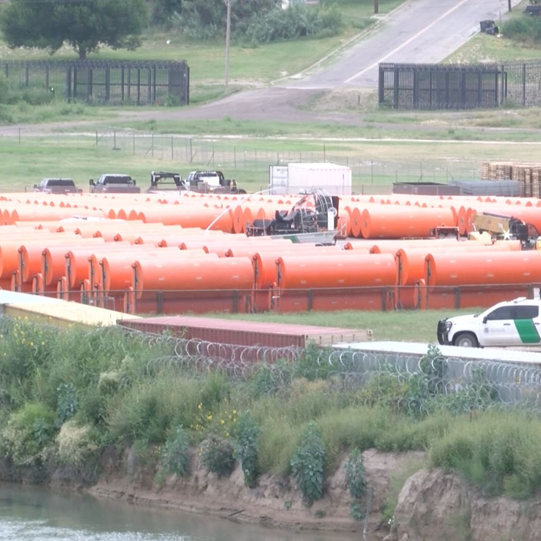Amplían Muro Flotante Fronterizo en la Frontera entre Coahuila y Texas